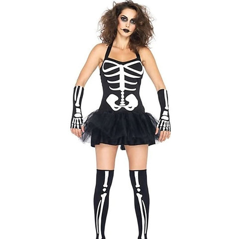 Premium Luminous Bone Tutu Dress by Leg Avenue - Fancy Dress Ups
