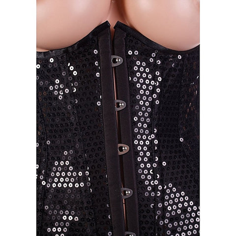 Premium Sequin Underbust Corset by Leg Avenue - Bras and Bra Sets