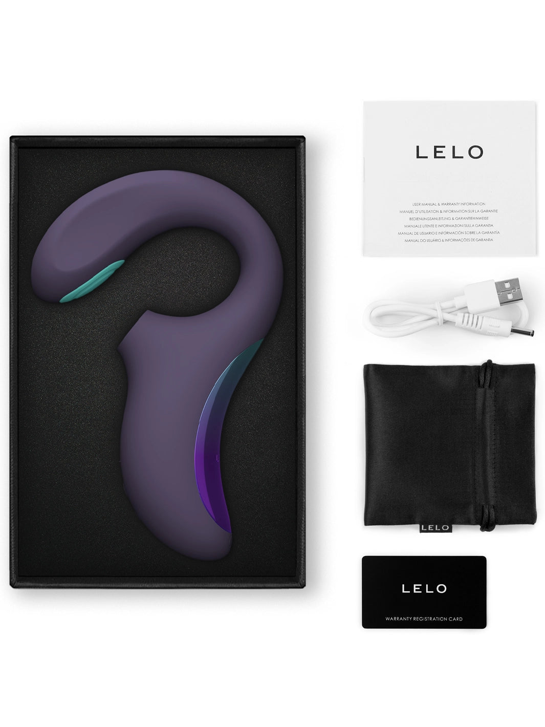 Lelo ENIGMA Double Sonic Dual Stimulation Massager Prostate Sex Toys