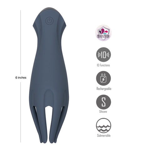 Maia LEO USB Rechargeable Penis Head Tickler - Masturbators and Strokers