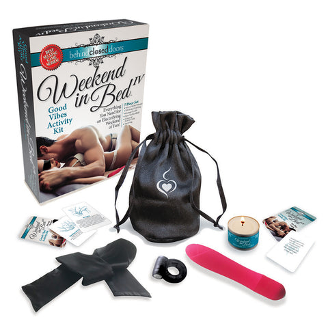 Little Genie Behind Closed Doors Weekend In Bed IV Good Vibes Activity Kit - Sex Kits