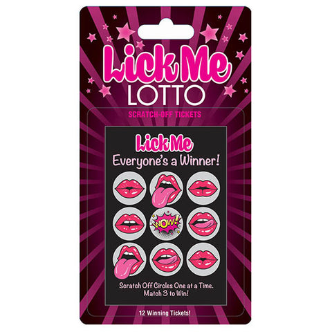 Little Genie Lick Me Lotto Naughty Scratcher - Party Gifts and Novelties