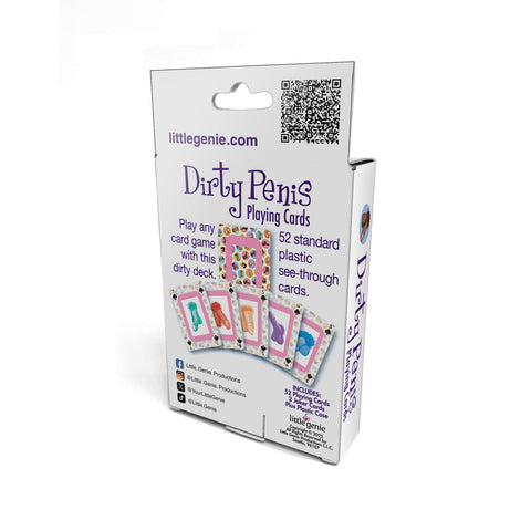 Little Genie Dirty Waterproof Novelty Playing Cards - Sex Games, Coupons and Tricks
