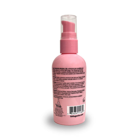 Little Genie B-LUVD Tingling Water Based Arousal Gel 118 ml - Water Based Lubes