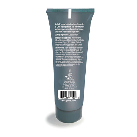 Little Genie B-LUVD Erection Prolong Cream 59 ml - Delay and Excite Sprays