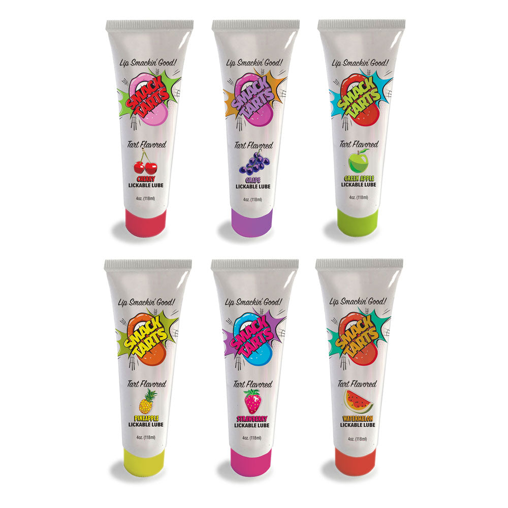 Little Genie Smack Tarts Lickable Sour Flavoured Water Based Lubricant 120 ml Water Based Lubes