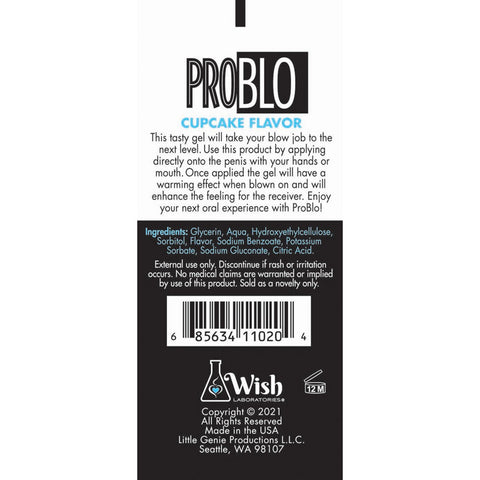 Little Genie ProBlo Oral Pleasure Flavoured Blowjob Gel 29 ml - Massage Oils and Lubricants