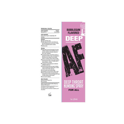 Little Genie Deep AF Flavoured Deep Throat Spray 29 ml - Delay and Excite Sprays