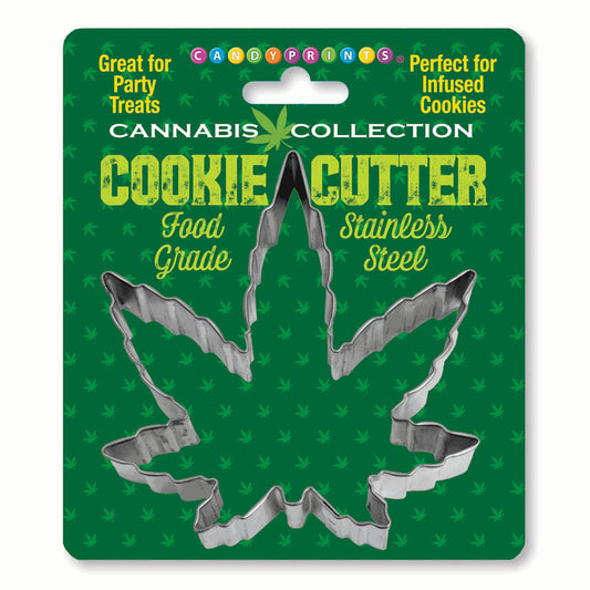 Little Genie Cannabis Metal Cookie Cutter - Party Gifts and Novelties