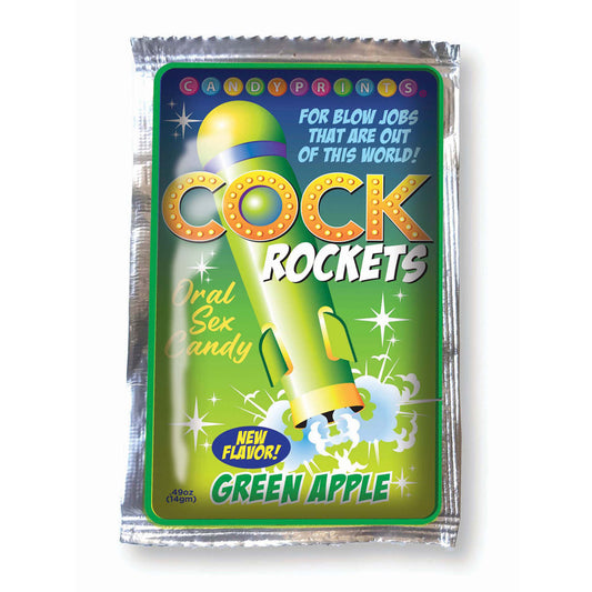 Little Genie Cock Rockets Flavoured Oral Sex Candy 15 grams - Party Gifts and Novelties