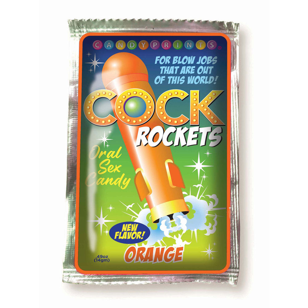 Little Genie Cock Rockets Flavoured Oral Sex Candy 15 grams Party Gifts and Novelties