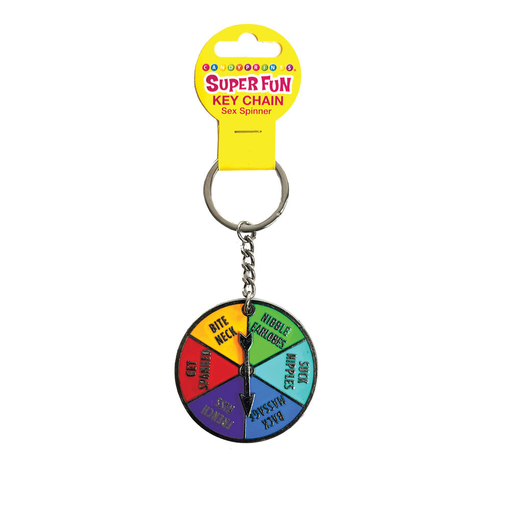 Little Genie Super Fun Naughty Sex Spinner Novelty Key Chain Party Gifts and Novelties