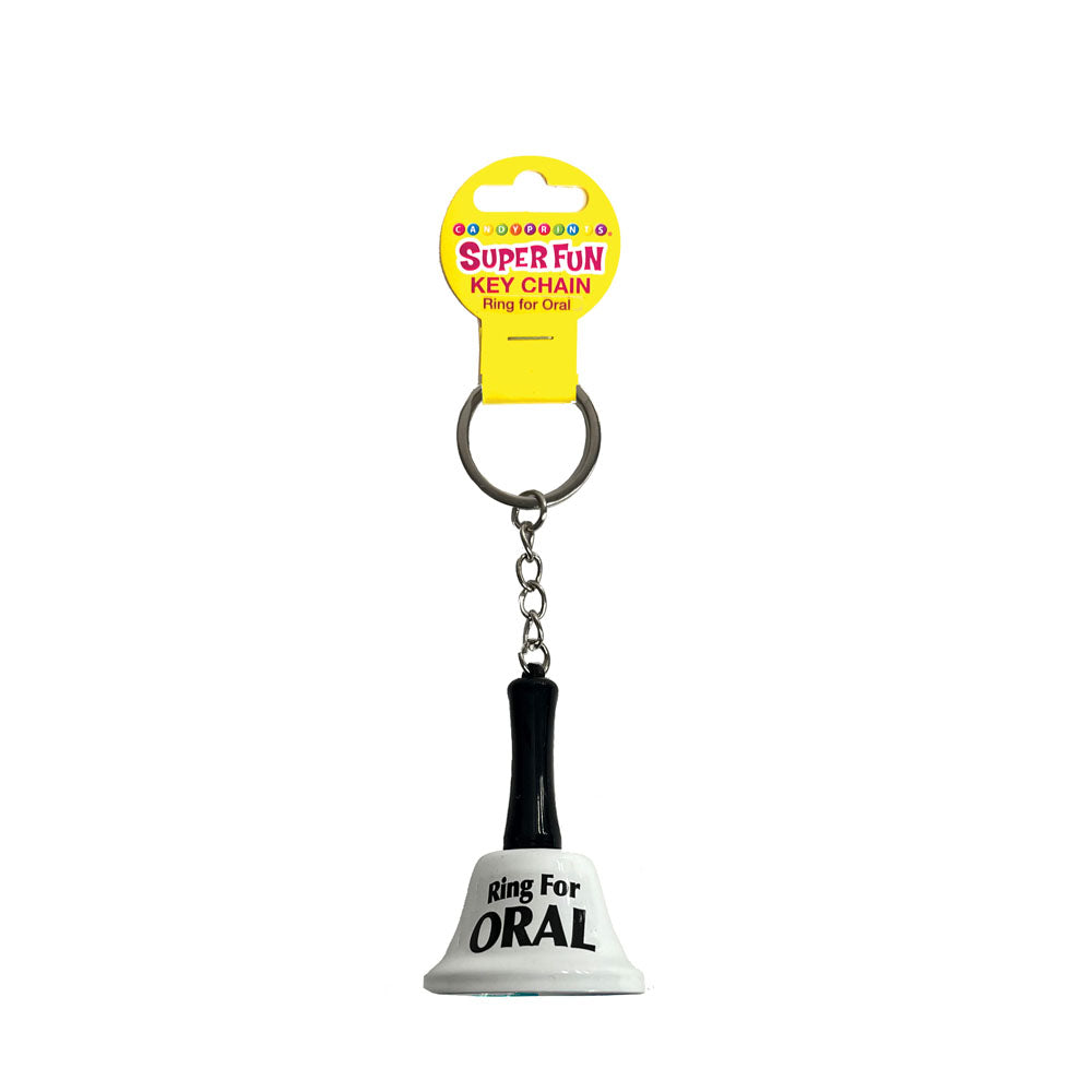 Little Genie Super Fun Ring For Oral Novelty Bell Key Chain Party Gifts and Novelties