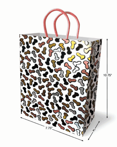 Little Genie Glitterati Penis Party Novelty Gift Bag - Party Gifts and Novelties