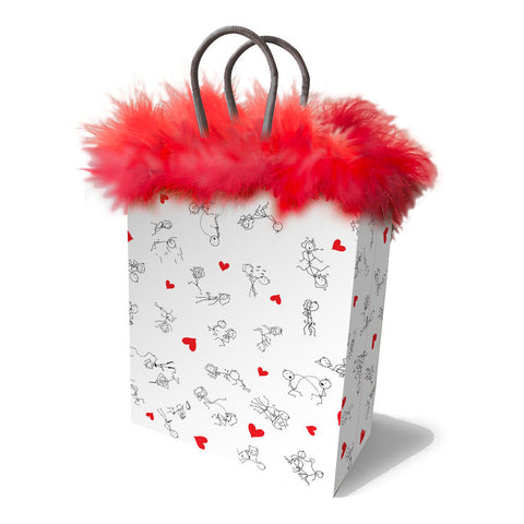 Little Genie Naughty Stick Figures Novelty Gift Bag - Party Gifts and Novelties
