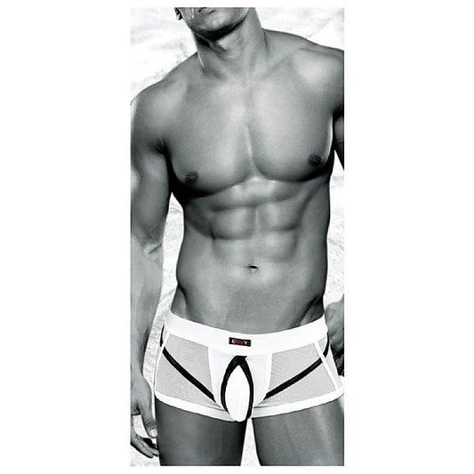 Envy Comfort-Fit Bulge Trunk - White