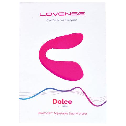 Lovense Dolce Remote Control G Spot and Clitoral Vibrator - Remote Control Vibrators