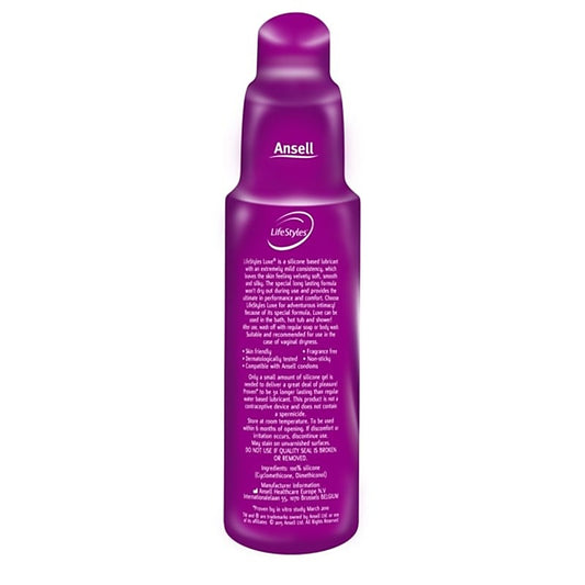 Ansell Luxe Silicone Lubricant - Silicone Based Lubes