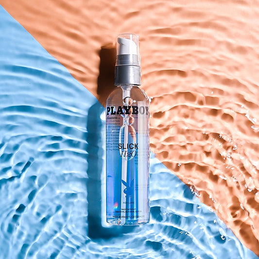Playboy Pleasure Slick H2O Water Based Lubricant - Water Based Lubes