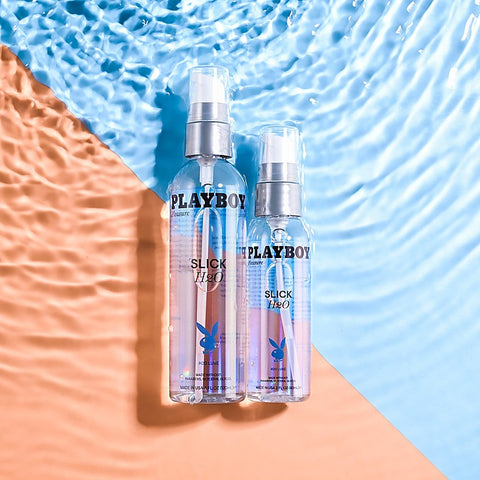 Playboy Pleasure Slick H2O Water Based Lubricant by Evolved - Water Based Lubes