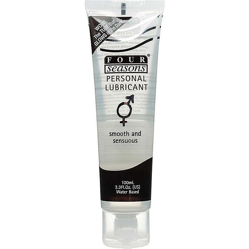 Glow in the Dark Lubricant by Four Seasons - Water Based Lubes