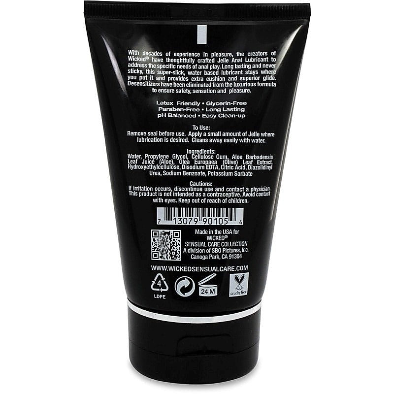 Wicked Jelle Anal Gel Unscented Lubricant - Lubricants and Lotions