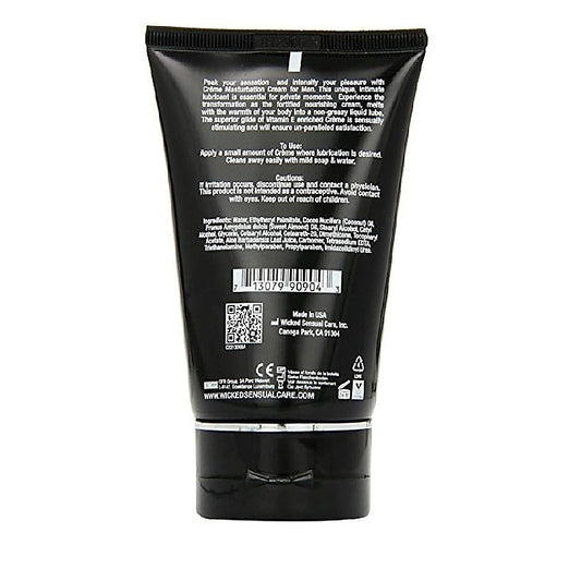 Wicked Creme To Liquid Masturbator Lube - Silicone Based Lubes