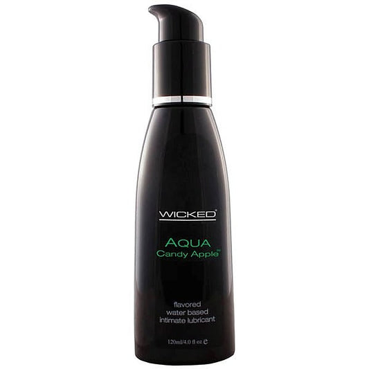 Wicked Aqua 120ml - Indulge in a Sensual Kissable Delight - Water Based Lubes