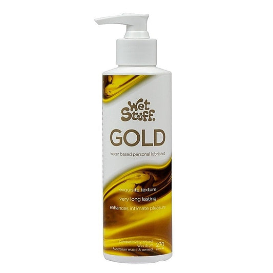 Wet Stuff Gold Lubricant Pump Top