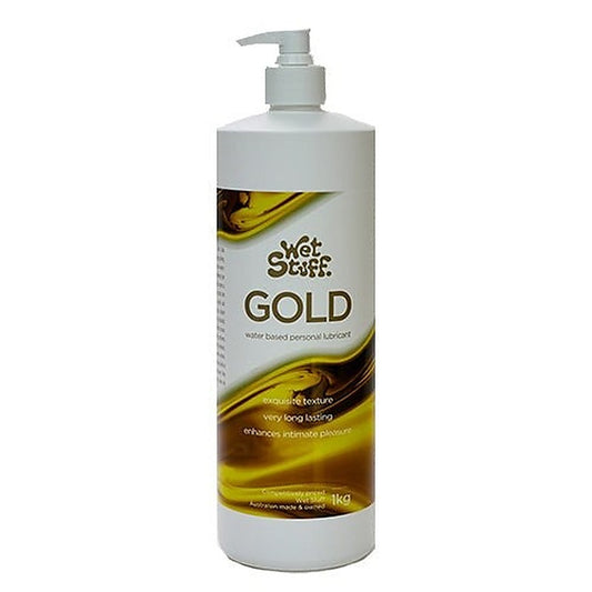 Wet Stuff Gold Lubricant Pump Top