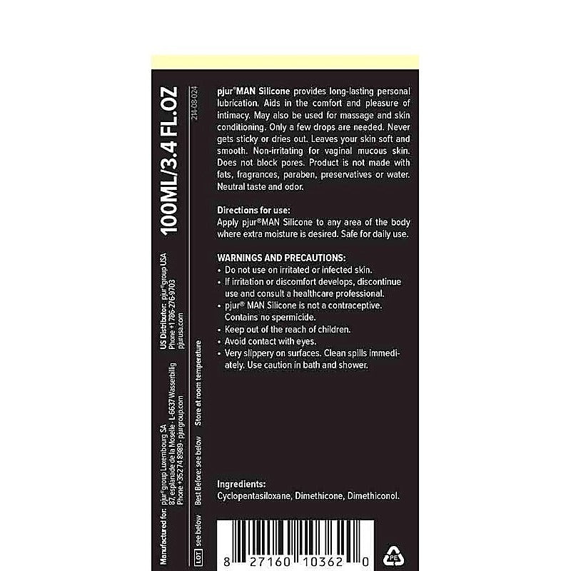 Pjur Man Basic Silicone Glide by Pjur - Silicone Based Lubes