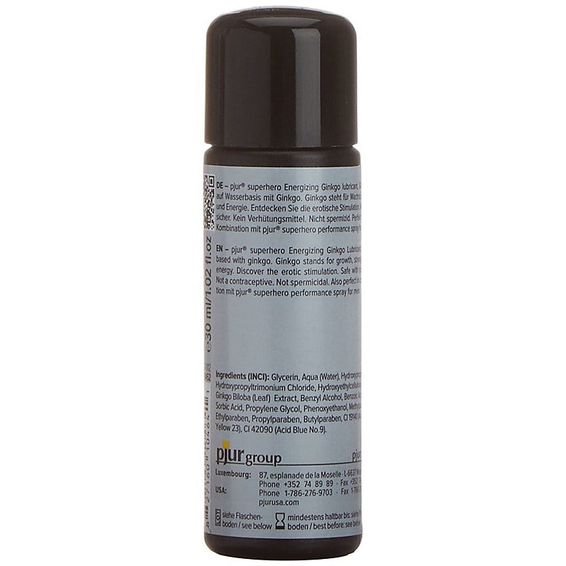 Professional-Grade Superhero Glide by Pjur - Water Based Lubes