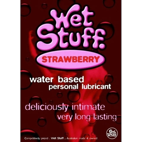 Wet Stuff Strawberry Lubricant