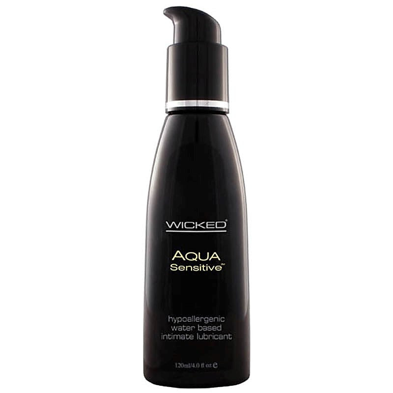Wicked Aqua Sensitive Hypoallergenic Lube - Water Based Lubes