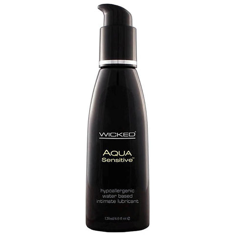 Wicked Aqua Sensitive Hypoallergenic Lube - Water Based Lubes