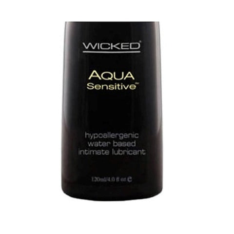 Wicked Aqua Sensitive Hypoallergenic Lube - Water Based Lubes