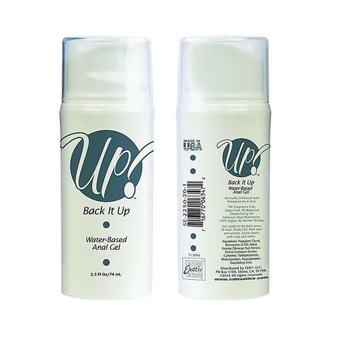CalExotics Up! Back it Up Anal Pleasure Sex Gel - Lubricants and Lotions