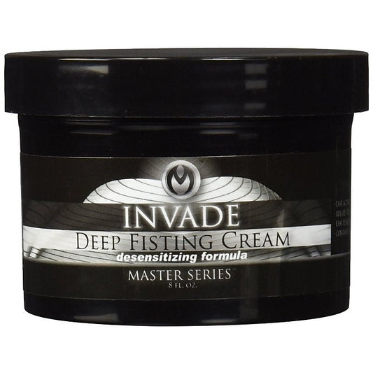 Invade Deep Fisting Cream by XR Brands - Silicone Based Lubes