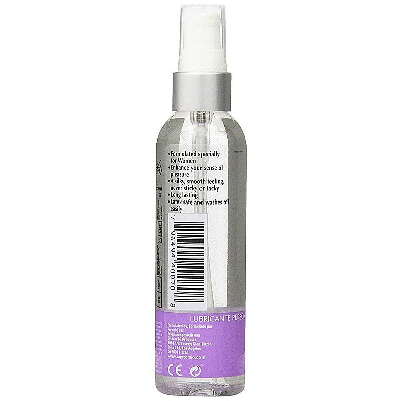 JO For Women Agape - Hypoallergenic Lubricant for Sensitive Couples - Water Based Lubes