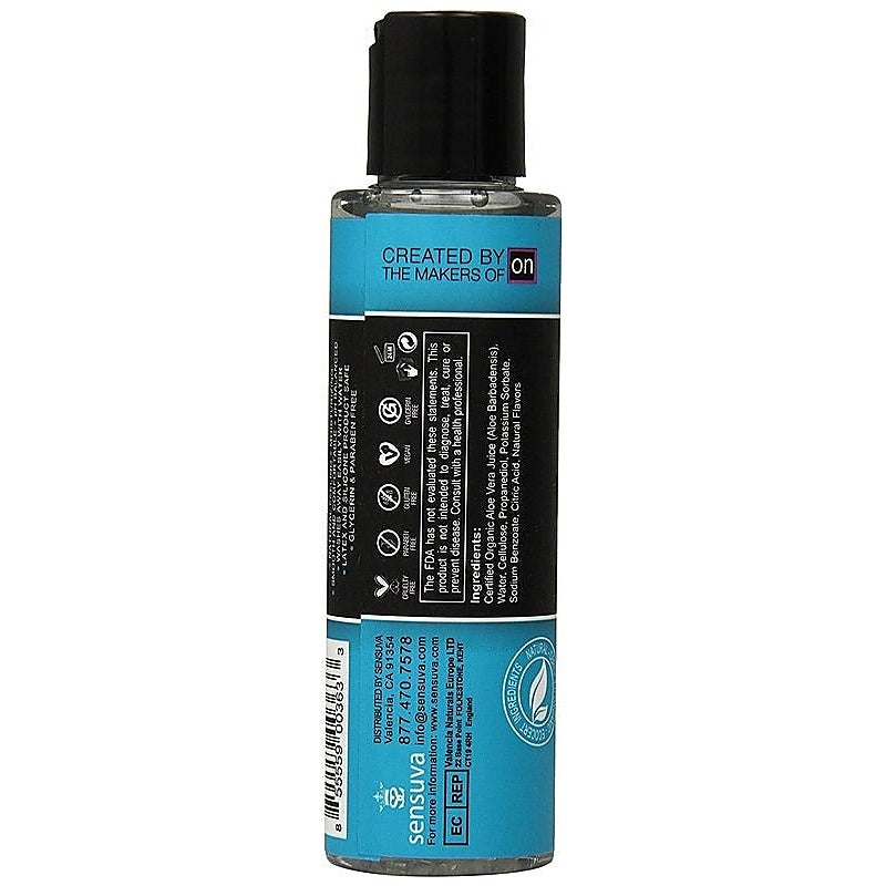 Sensuva Natural Water Based Personal Lubricant - Water Based Lubes