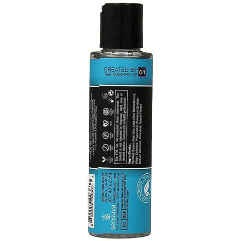 Sensuva Natural Water Based Personal Lubricant - Water Based Lubes