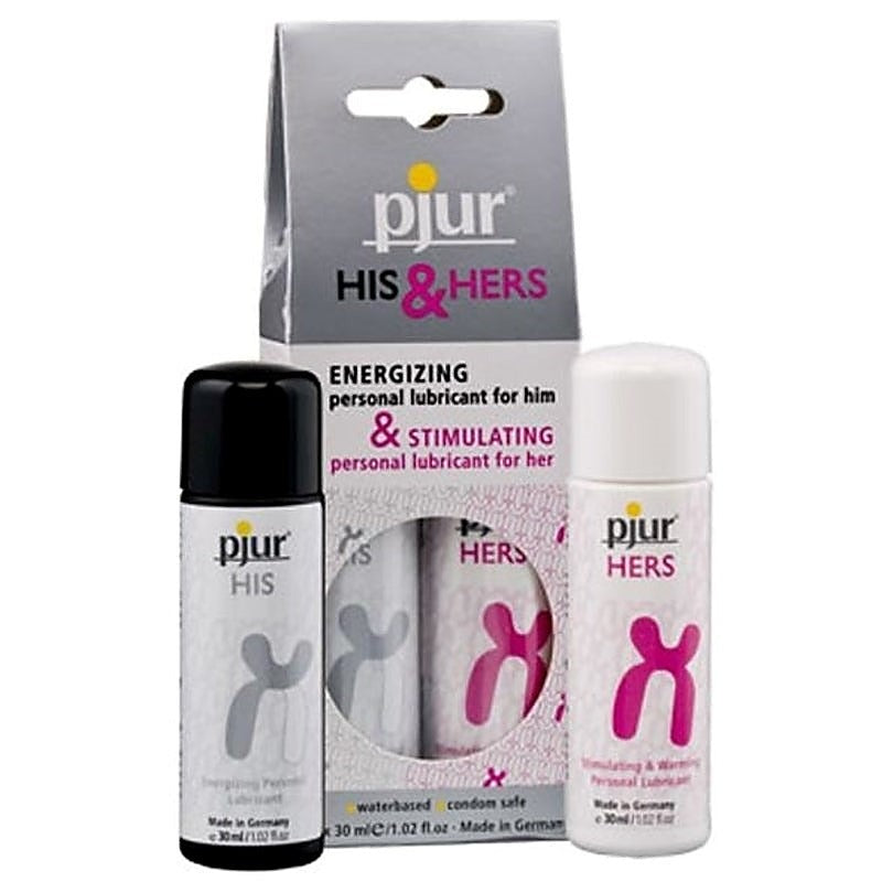 Pjur His & Hers Lubricant Pack - Water Based Lubes
