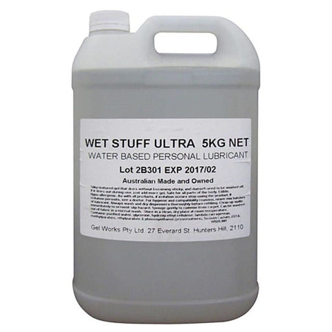 Wet Stuff Ultra 5kg by Gel Works - Water Based Lubes