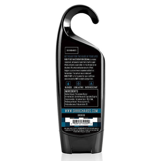 Sir Richards Soak n Stroke Rub It Out Masturbation Cream - Silicone Based Lubes