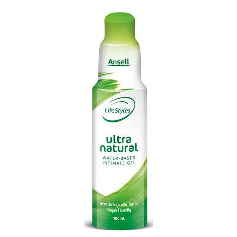 Lifestyles Ultra Natural Water-Based Intimate Gel by Ansell - Lubricants and Lotions
