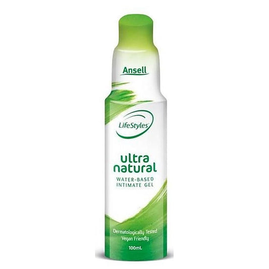 Lifestyles Ultra Natural Water-Based Intimate Gel by Ansell - Lubricants and Lotions