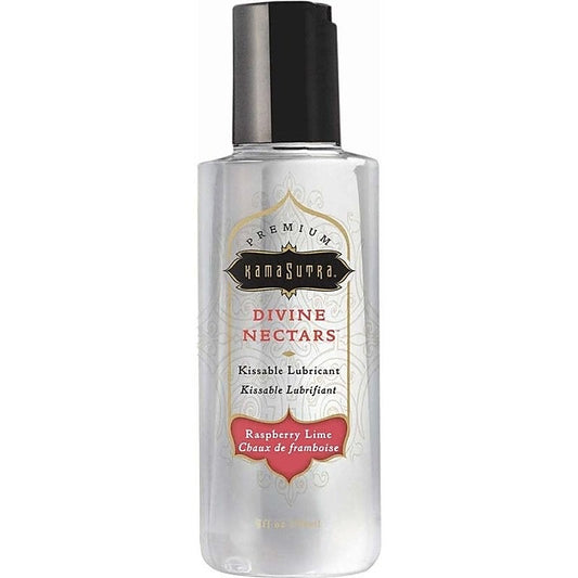 Kama Sutra Divine Nectars Premium Kissable Lubricant 5oz - Water Based Lubes