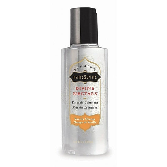 Kama Sutra Divine Nectars Premium Kissable Lubricant 5oz - Water Based Lubes