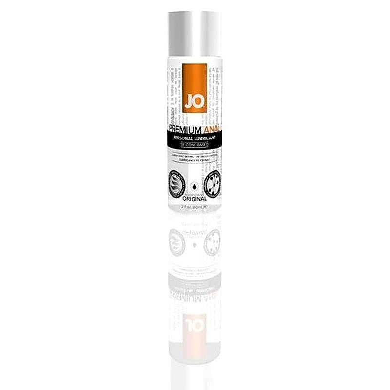 JO Premium Silky Anal Lubricant - Long-Lasting Comfort - Silicone Based Lubes