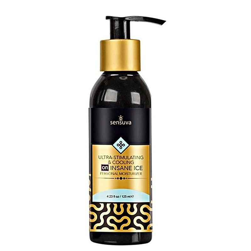 Sensuva Ultra Stimulating and Cooling On Insane Ice 125ml - Water Based Lubes